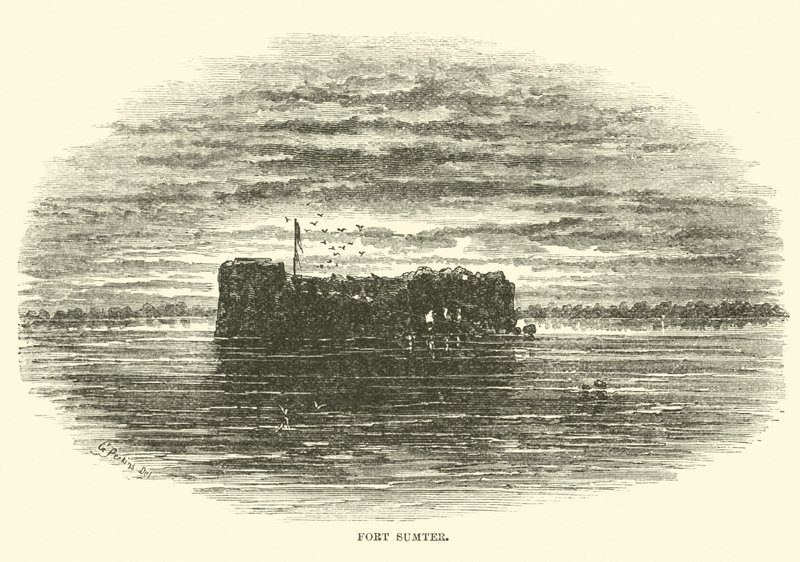 Fort Sumter, Mai 1862 von American School