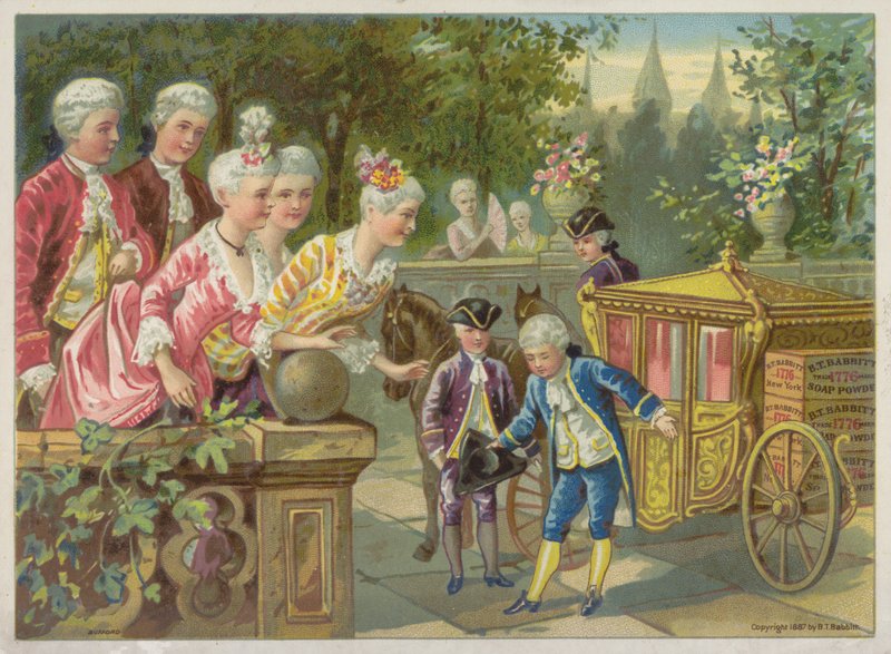 Französische Aristokraten von American School