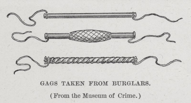 Gags von Einbrechern genommen von American School