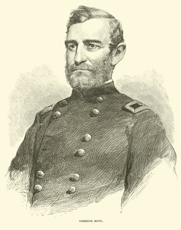 Gershom Mott, Juni 1864 von American School