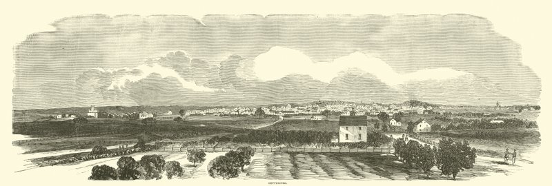 Gettysburg, Juli 1863 von American School
