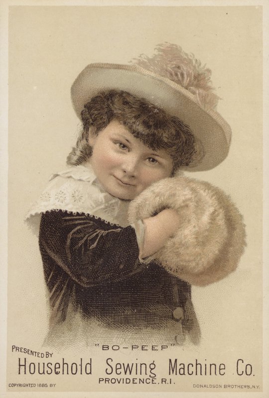 Mädchen mit Muff, Bo-Peep von American School