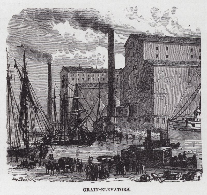 Getreidesilos von American School