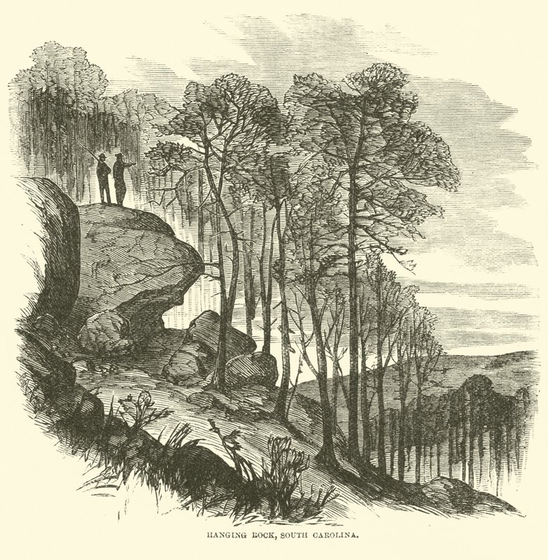 Hanging Rock, South Carolina, Februar 1865 von American School