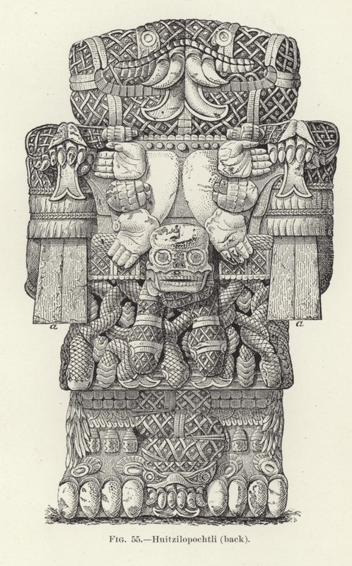 Huitzilopochtli (Rückseite) von American School
