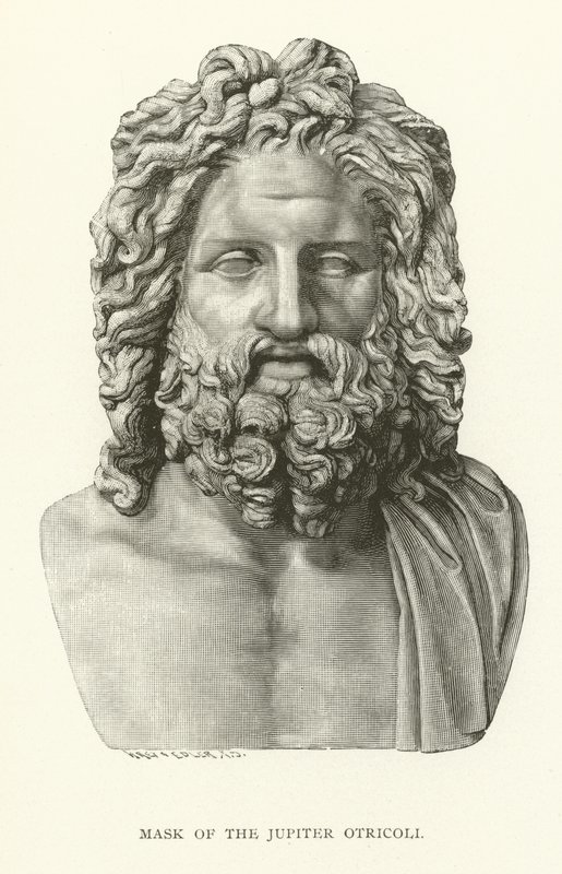 Maske des Jupiter Otricoli von American School