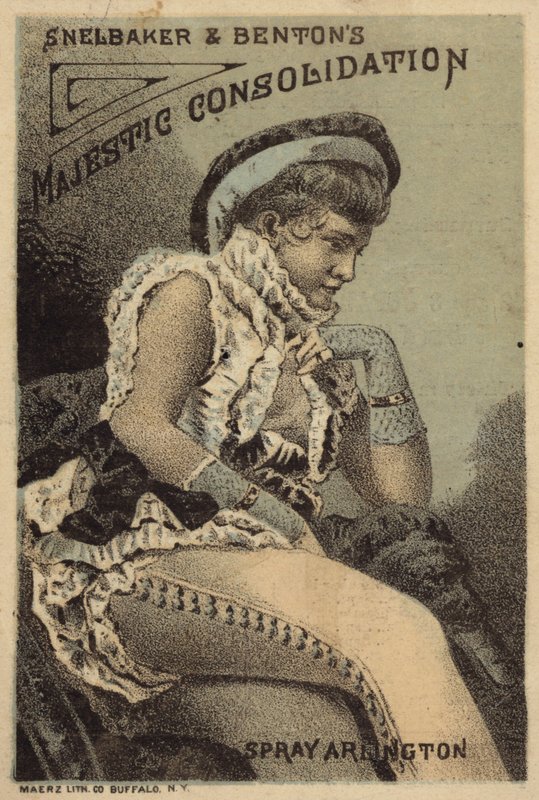 Verführerische Dame von American School