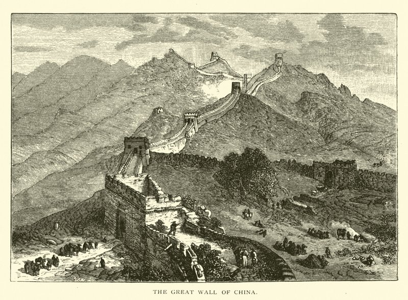 Die Große Mauer von China von American School