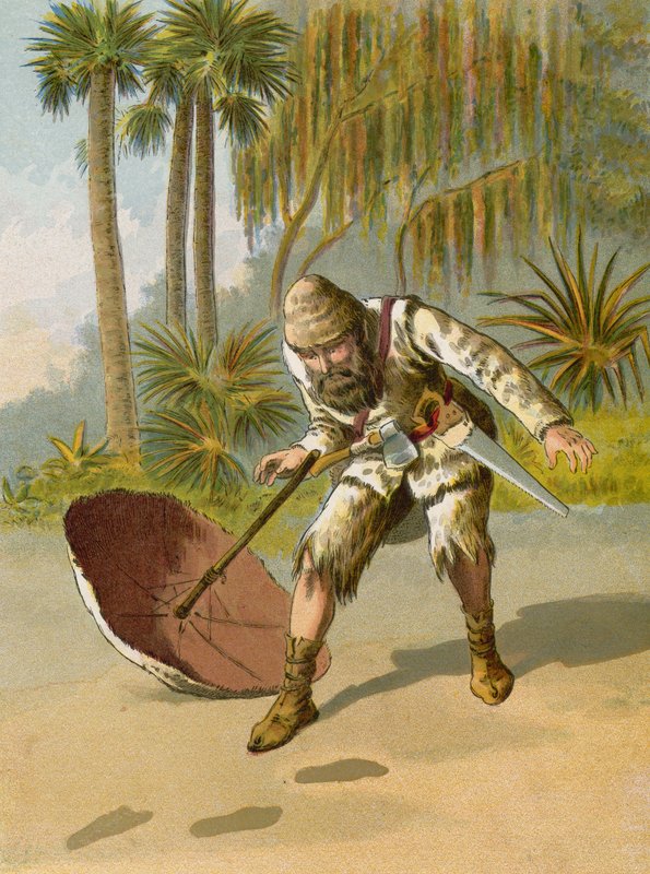 Die Fußspuren im Sand von American School