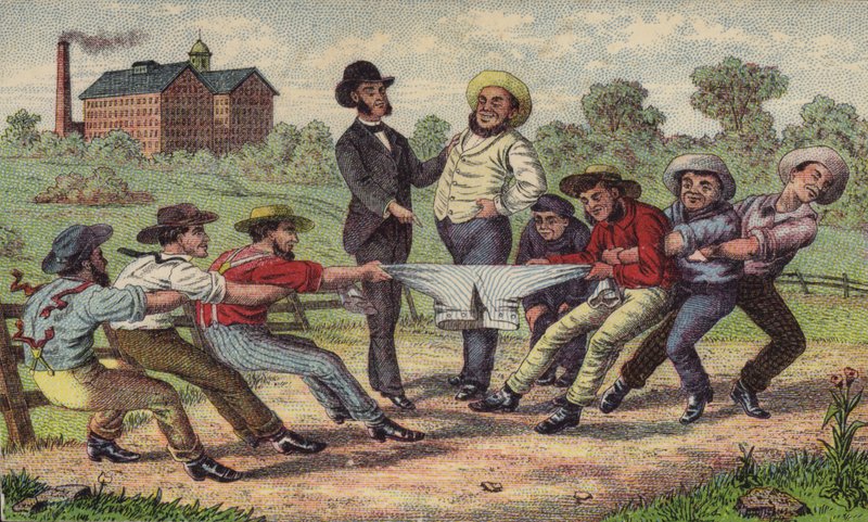 Tauziehen von American School