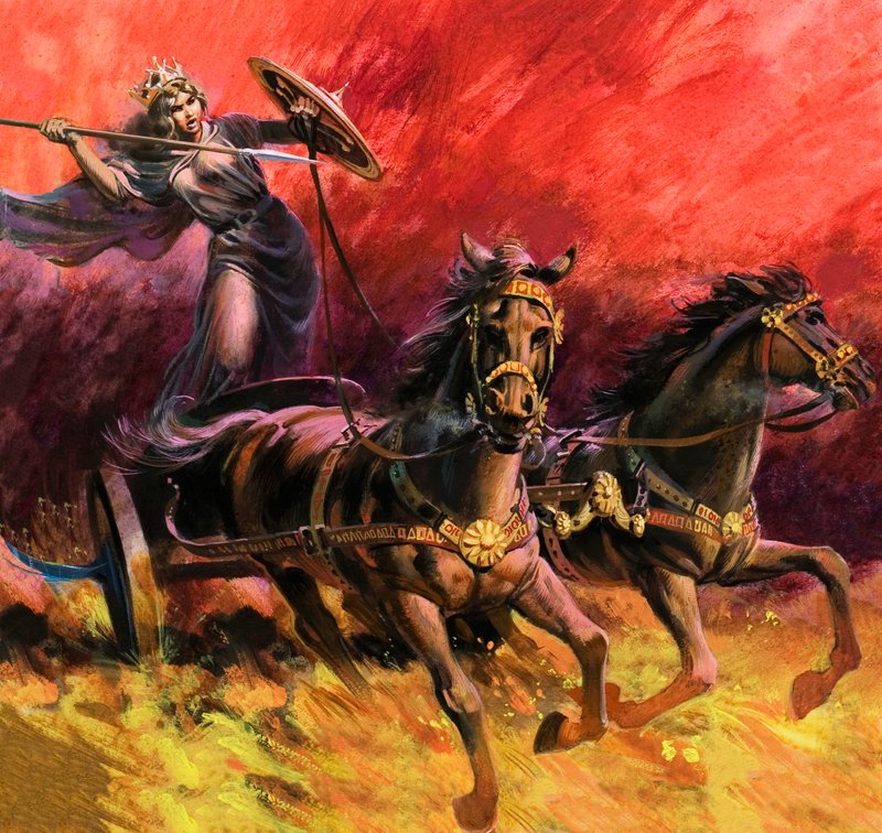 Königin Boadicea von Andrew Howat