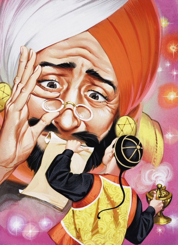 Aladdin und seine Wunderlampe von Angus McBride