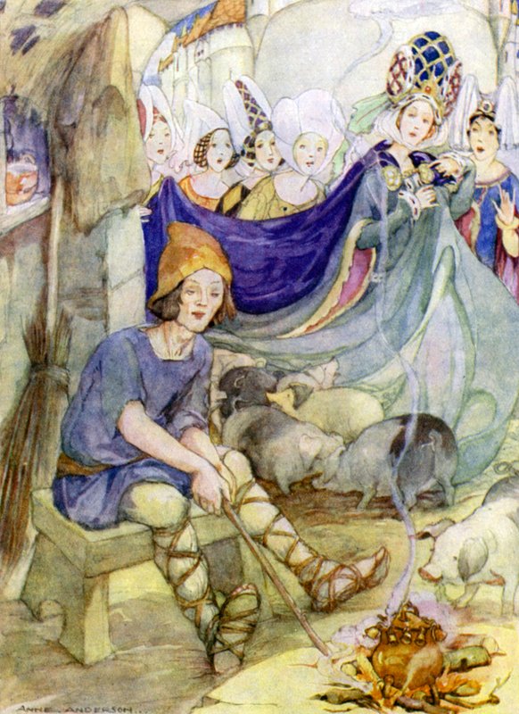 Der Schweinehirt von Anne after Anderson