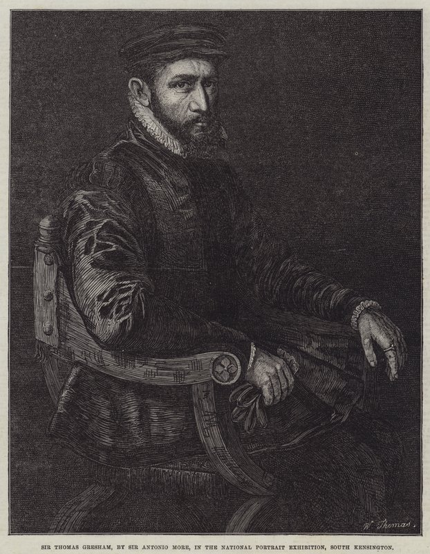 Sir Thomas Gresham von Anthonis van Dashorst Mor