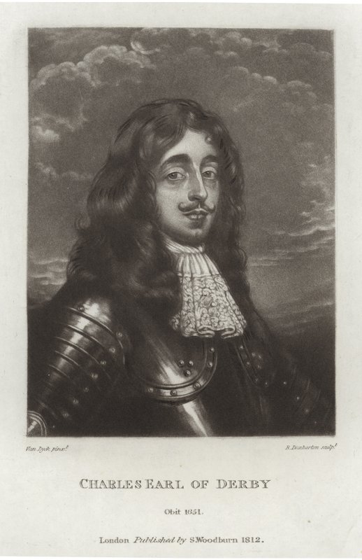 Charles, Earl of Derby von Anthony van Dyck