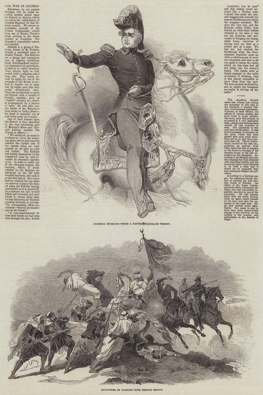 Der Krieg in Algerien von Antoine Charles Horace Vernet
