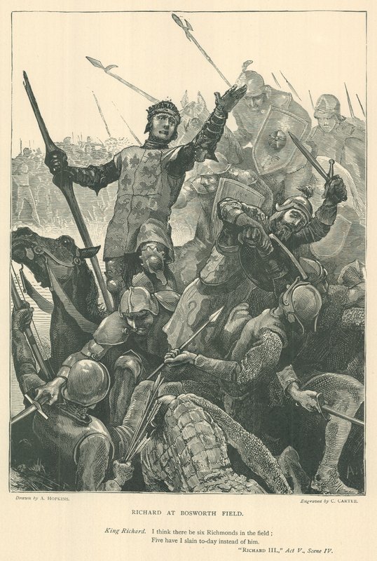 Illustration für König Richard III von Arthur Hopkins