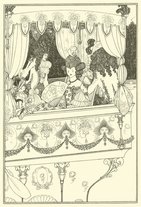 Das Lastkahn von Aubrey (after) Beardsley