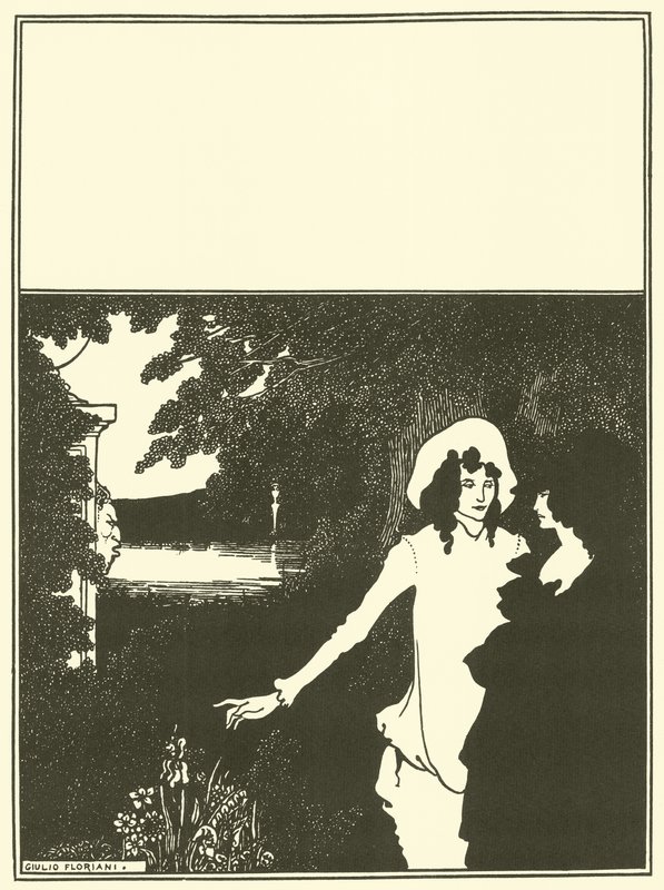 Cover-Design, The Savoy von Aubrey Beardsley