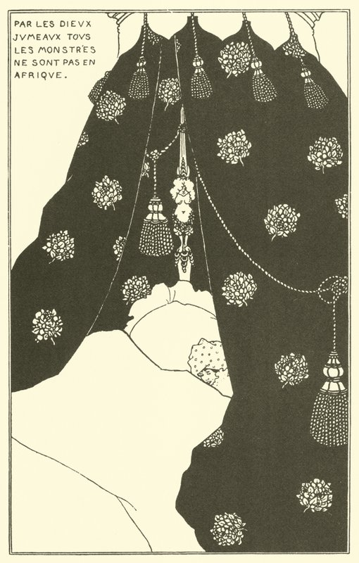 Porträt von sich selbst von Aubrey Beardsley