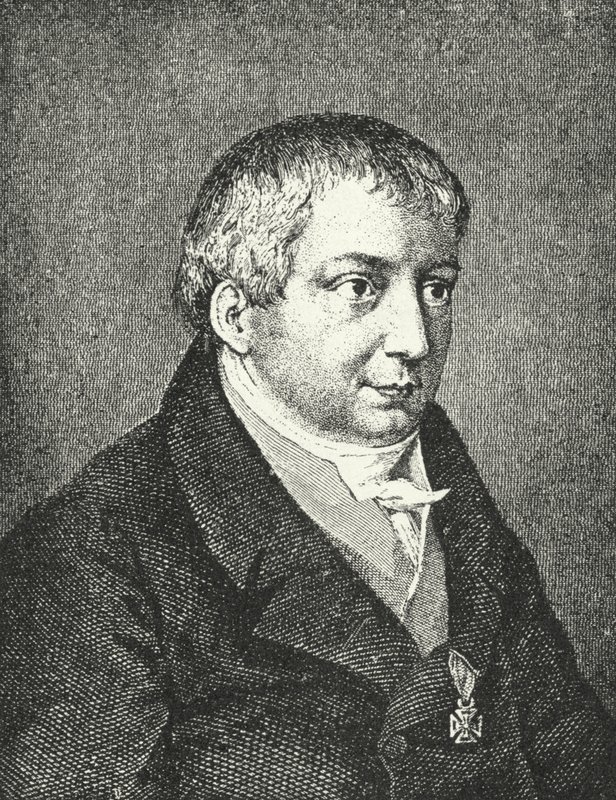 Friedrich Schlegel, deutscher Dichter (Gravur) von Augusta von Buttlar