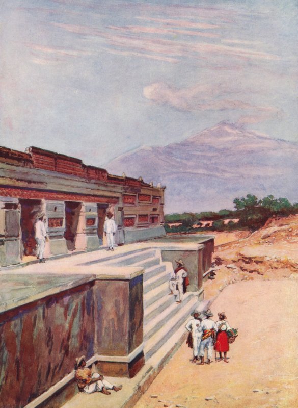 Die Ruinen von Mitla, Mexiko von Auguste Gerardin