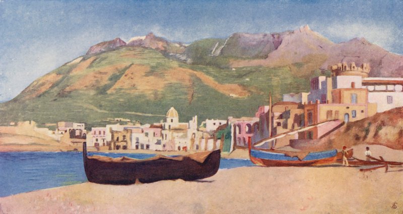 Forio Ischia von Augustine Fitzgerald