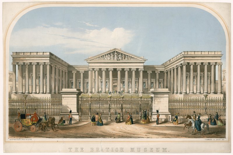 Das Britische Museum von Augustus Butler