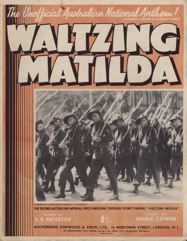 Waltzing Matilda, Musikcover von Australian Photographer