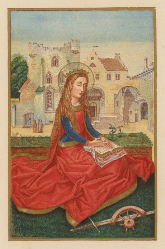 Sankt Katharina, Jungfrau und Märtyrerin von Austrian School