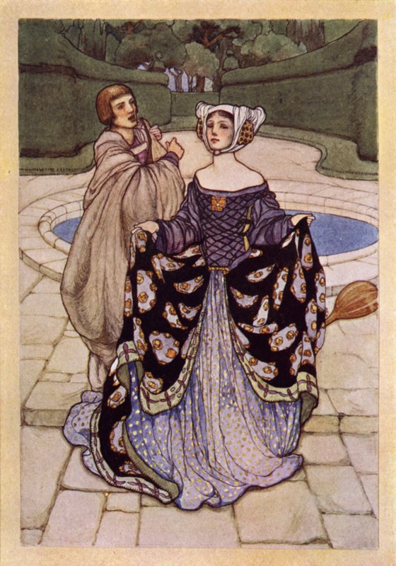 John Keats: Frühe Gedichte (Farblithographie) von Averil Mary Burleigh