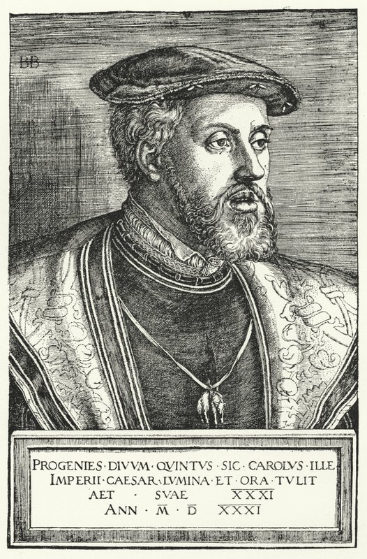 Karl V., Heiliger Römischer Kaiser von Barthel after Beham
