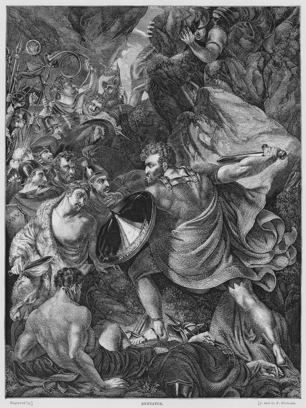 Dentatus von Benjamin Robert (after) Haydon