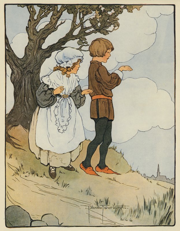 Marienkäfer von Blanche Fisher Wright