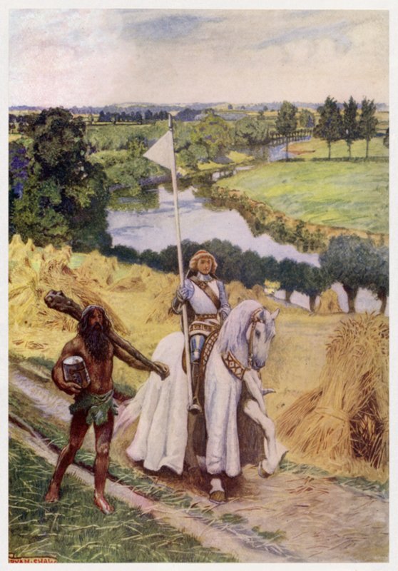 "Eines Sommertages früh" von Byam (after) Shaw