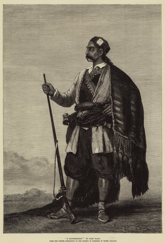 Ein Montenegriner von Carl Haag