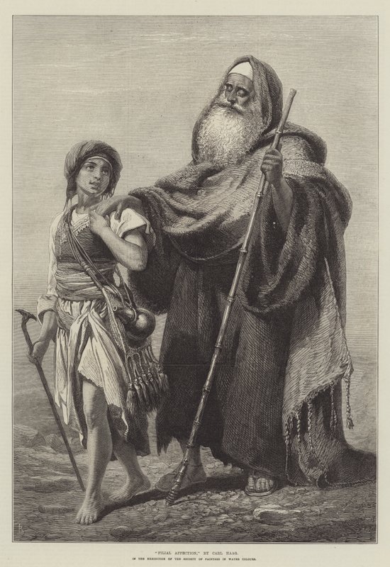 Kindliche Zuneigung von Carl Haag