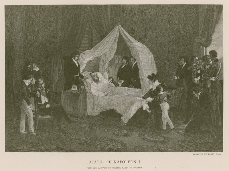 Tod von Napoleon I. von Carl von Steuben
