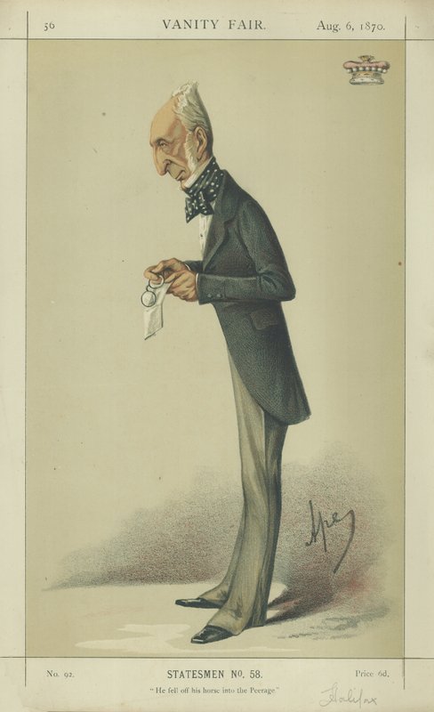 Sir Charles Wood, Lord Halifax von Carlo Pellegrini