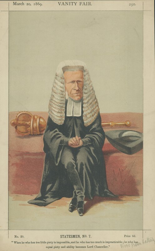 William Page Wood, Baron Hatherley von Carlo Pellegrini