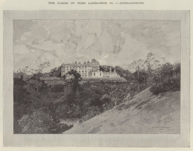 Curraghmore von Charles Auguste Loye