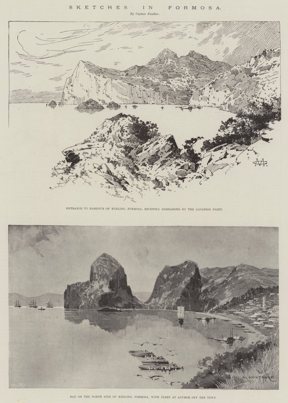 Skizzen in Formosa von Charles Auguste Loye