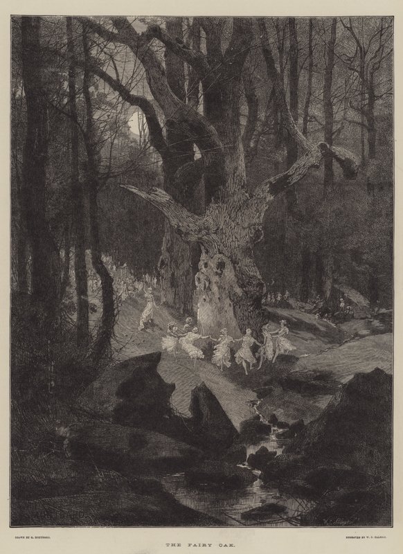 Die Feeneiche von Charles Auguste Loye