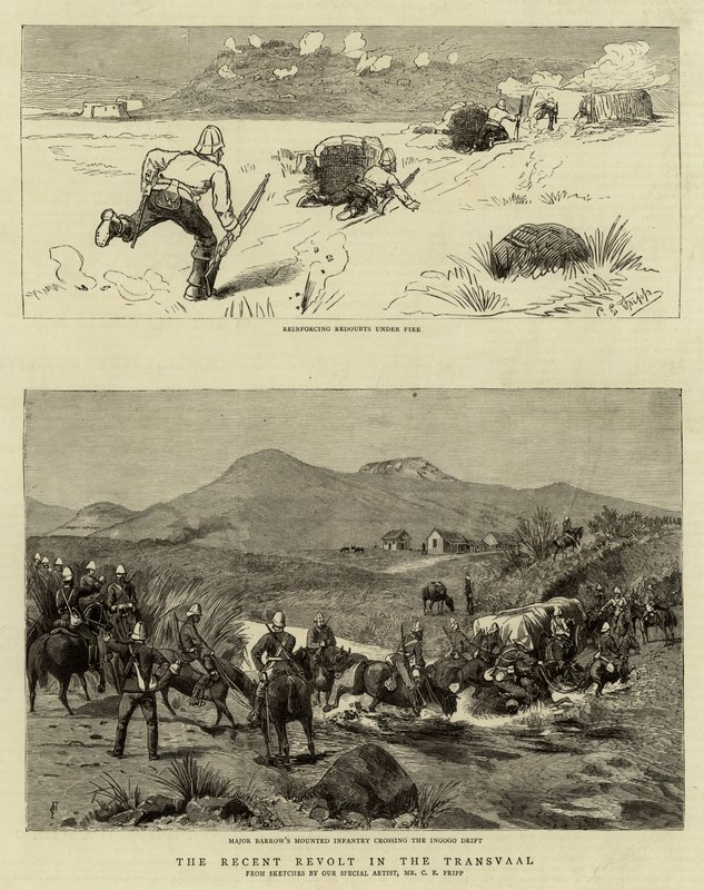 Der jüngste Aufstand im Transvaal von Charles Edwin Fripp