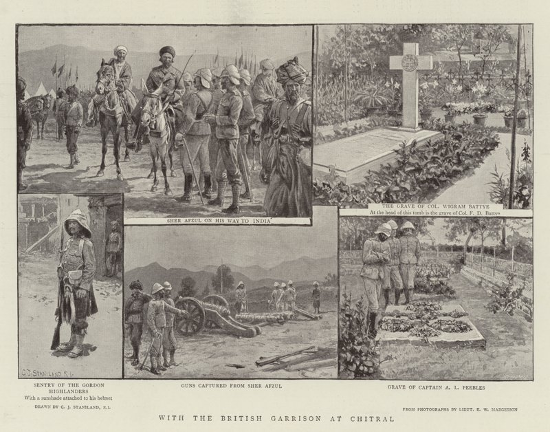 Mit der britischen Garnison in Chitral von Charles J. Staniland