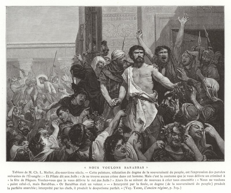 Wir wollen Barabbas von Charles Louis Lucien Muller