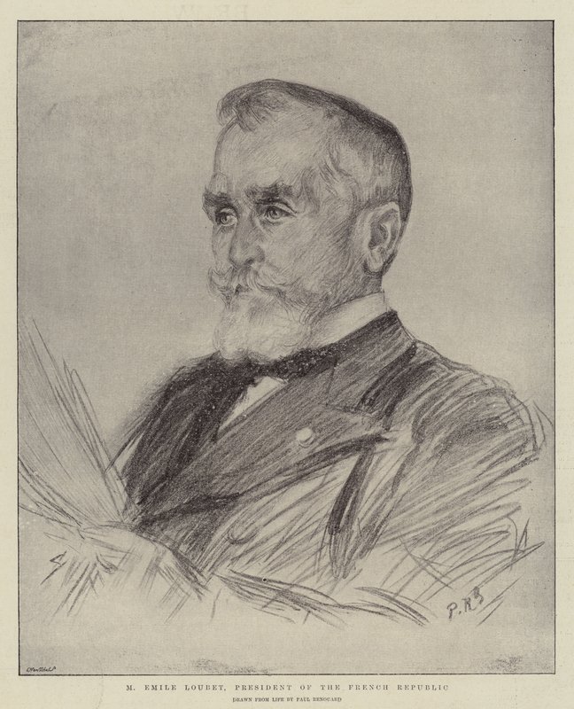 M Emile Loubet, Präsident der Französischen Republik von Charles Paul Renouard