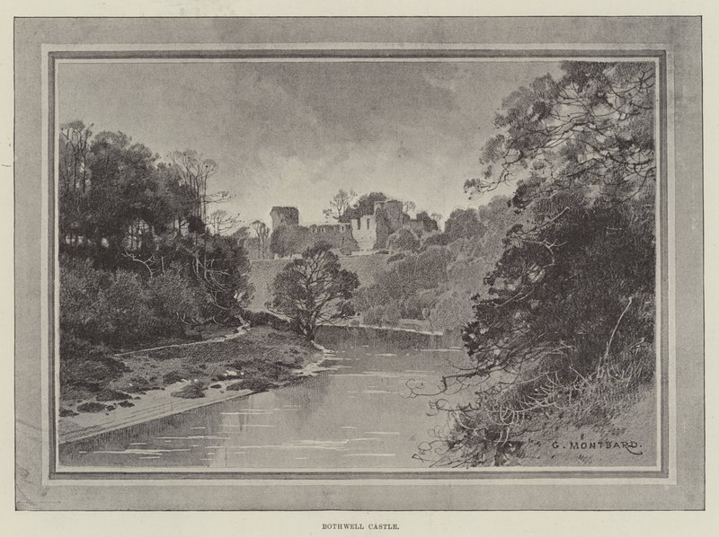 Bothwell Castle von Charles Auguste Loye