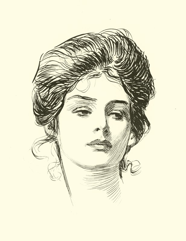Illustration für Die soziale Leiter von Charles Dana Gibson