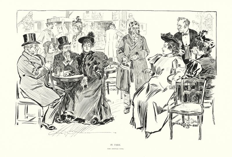 In Paris von Charles Dana Gibson